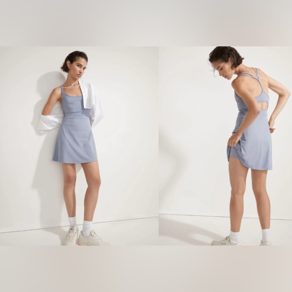 Madewell MWL Flex Cutout Fitness Dress
